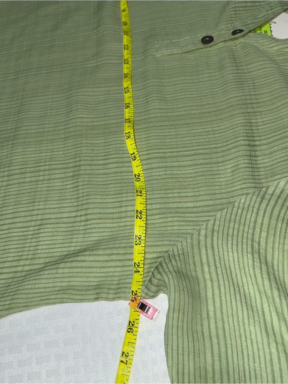NWT Inoah Willow Green Crinkle Maxi Dress Oversized Pockets S/M - Picture 10 of 10